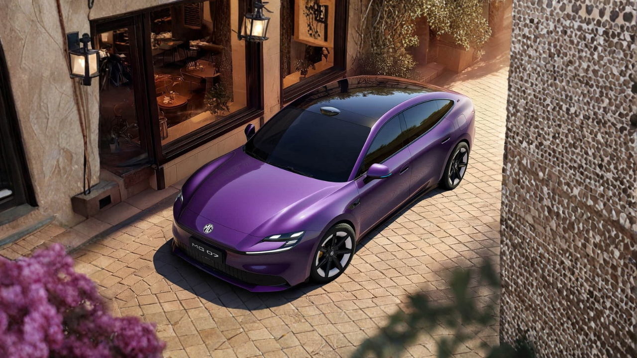 MG 07: la nuova berlina sportiva ultra-tecnologica Cinese